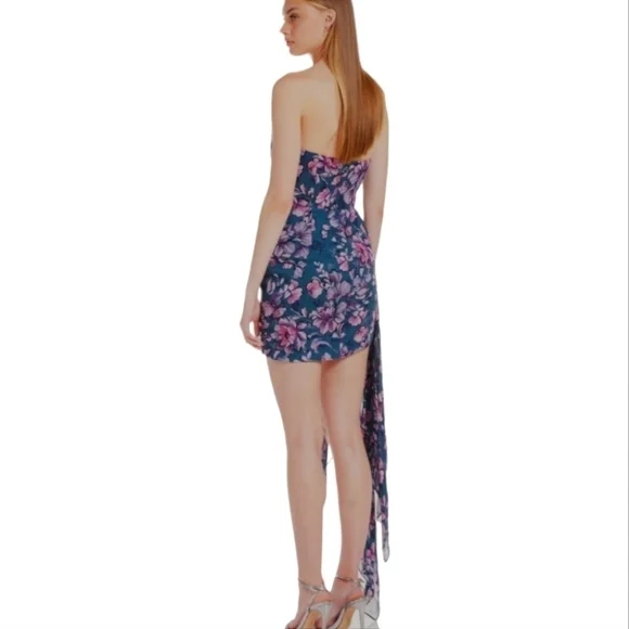 Katie May Floral Mini Dress - Picture 4 of 6